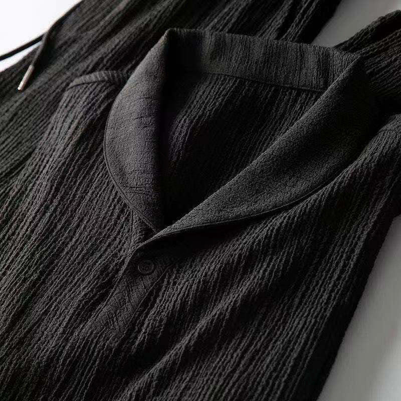 Luca - kurzärmeliges Shirt mit Hose und elastischem Taillenbund