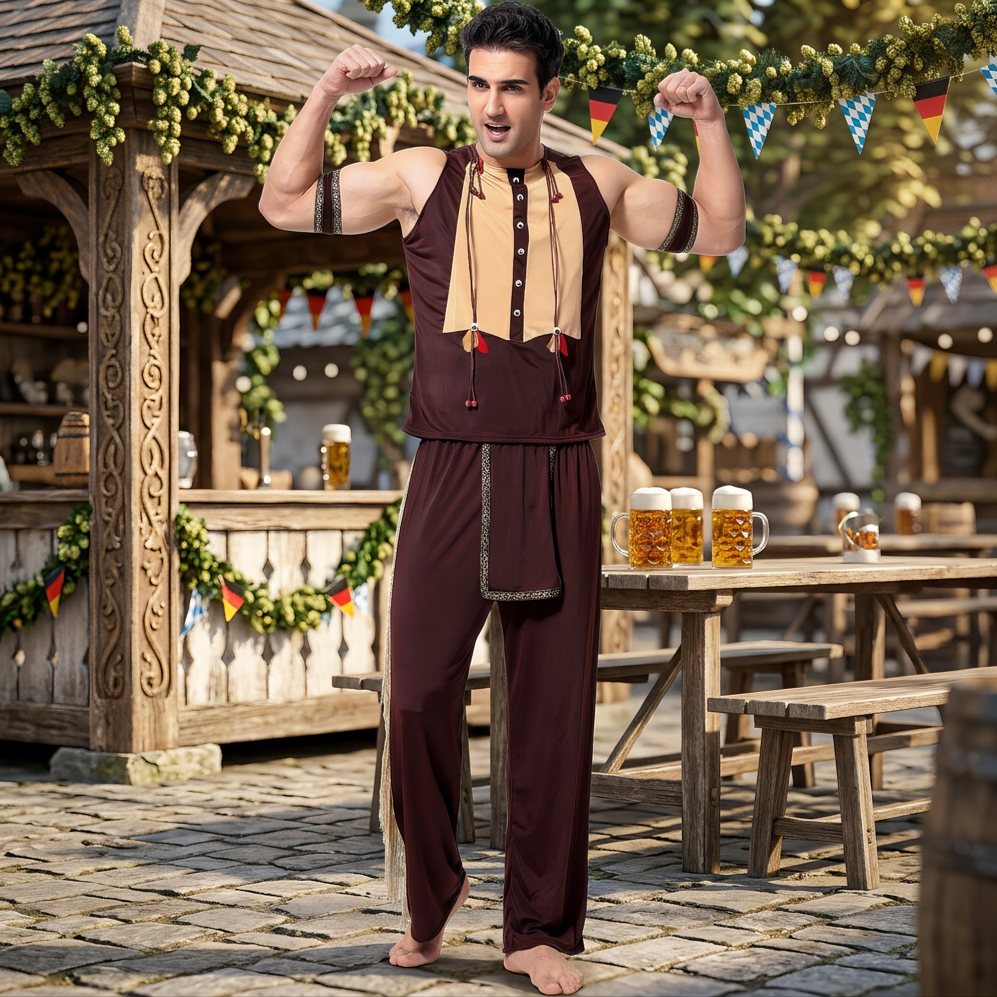 Drew - Stilvolle Tracht im bayerischen Look fürs Oktoberfest
