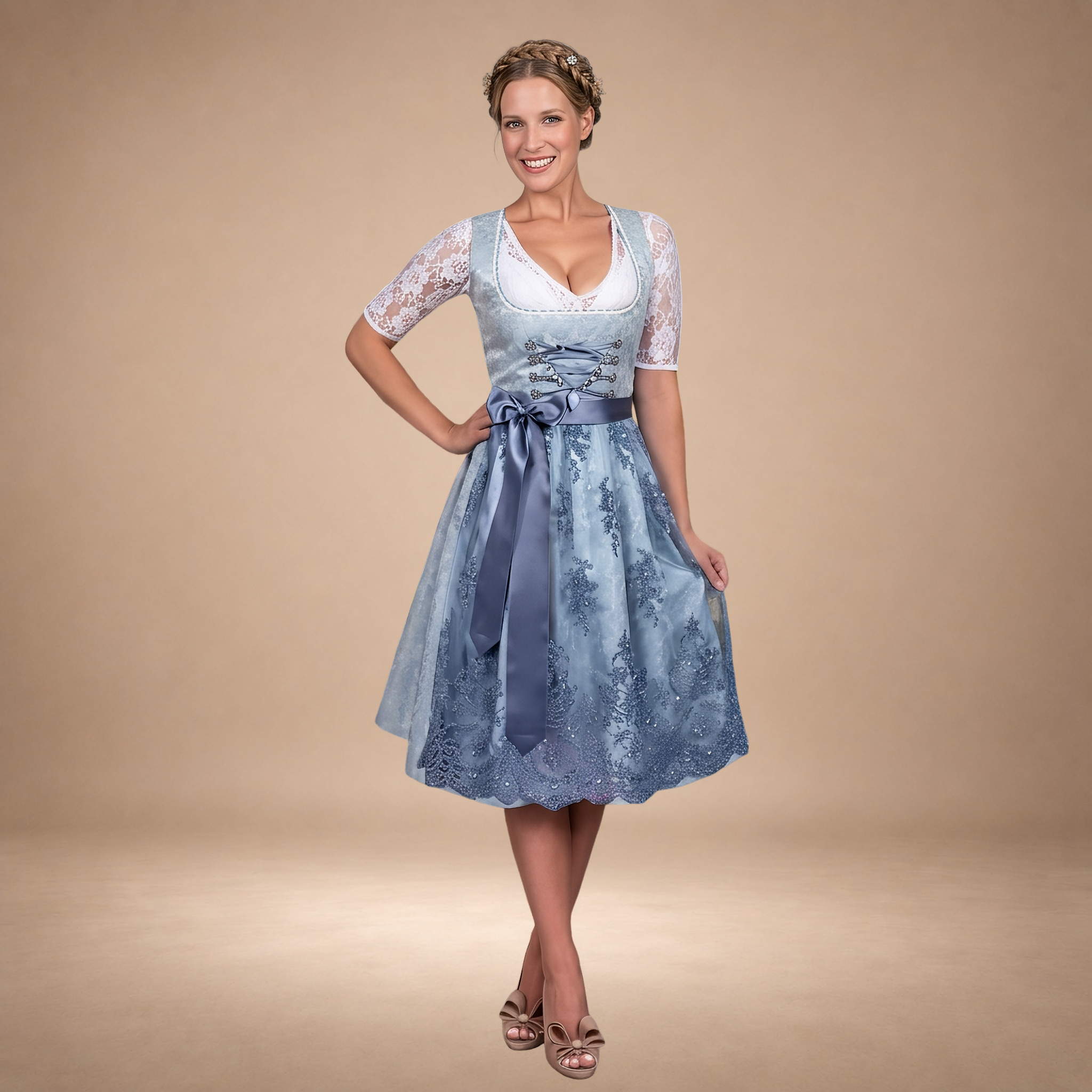 Lucia - Stilvolles Trachtenkleid für das Oktoberfest