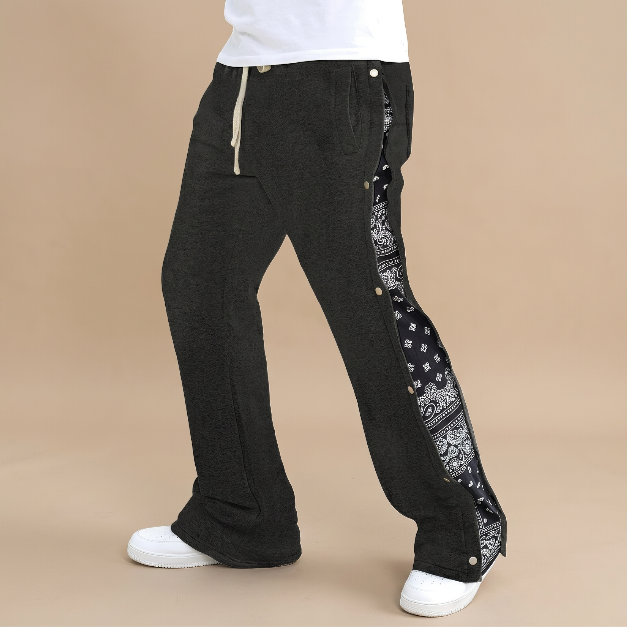 Reuben - Moderne Freizeithose mit zweigeteiltem Design