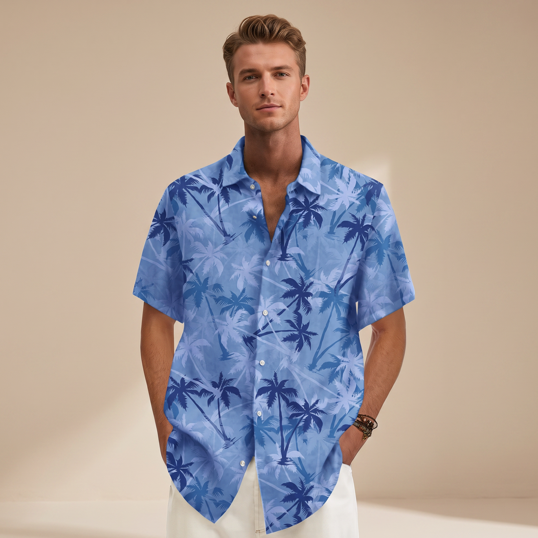 Jenson - Shirt mit tropischem Design