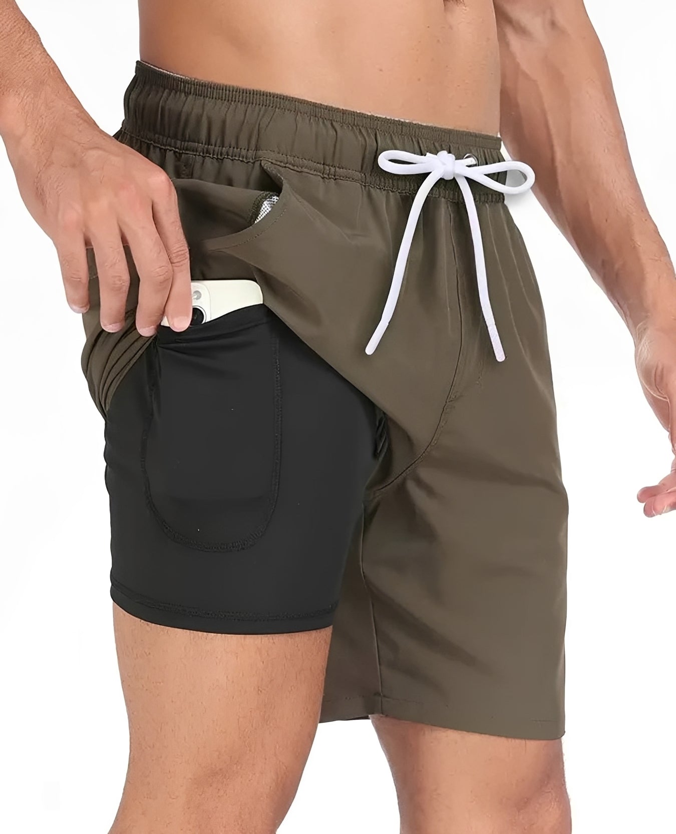 Adam – Badeshorts für Herren – Schnell trocknende Strandbekleidung