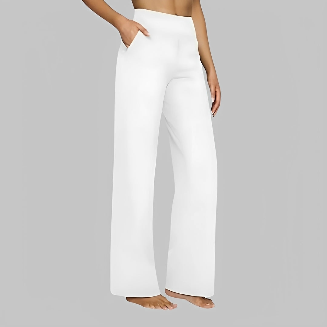 Roxanne - Hoch taillierte Stretchhosen