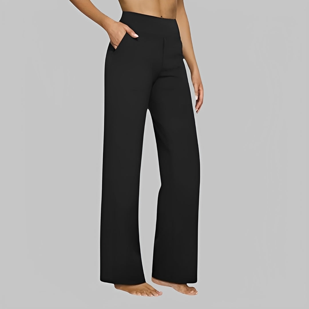 Roxanne - Hoch taillierte Stretchhosen