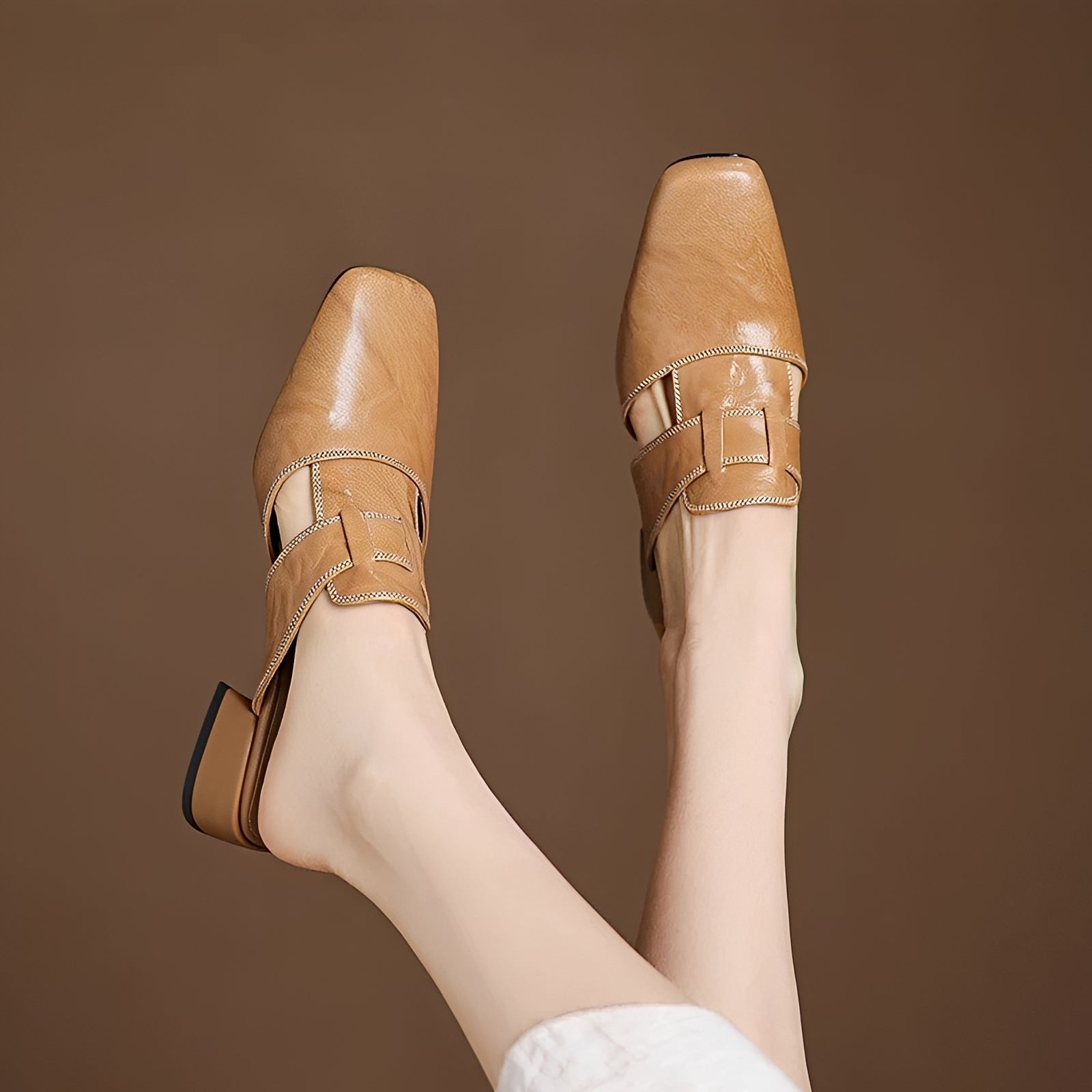 Evie - Stilvolle Mules-Sandalen