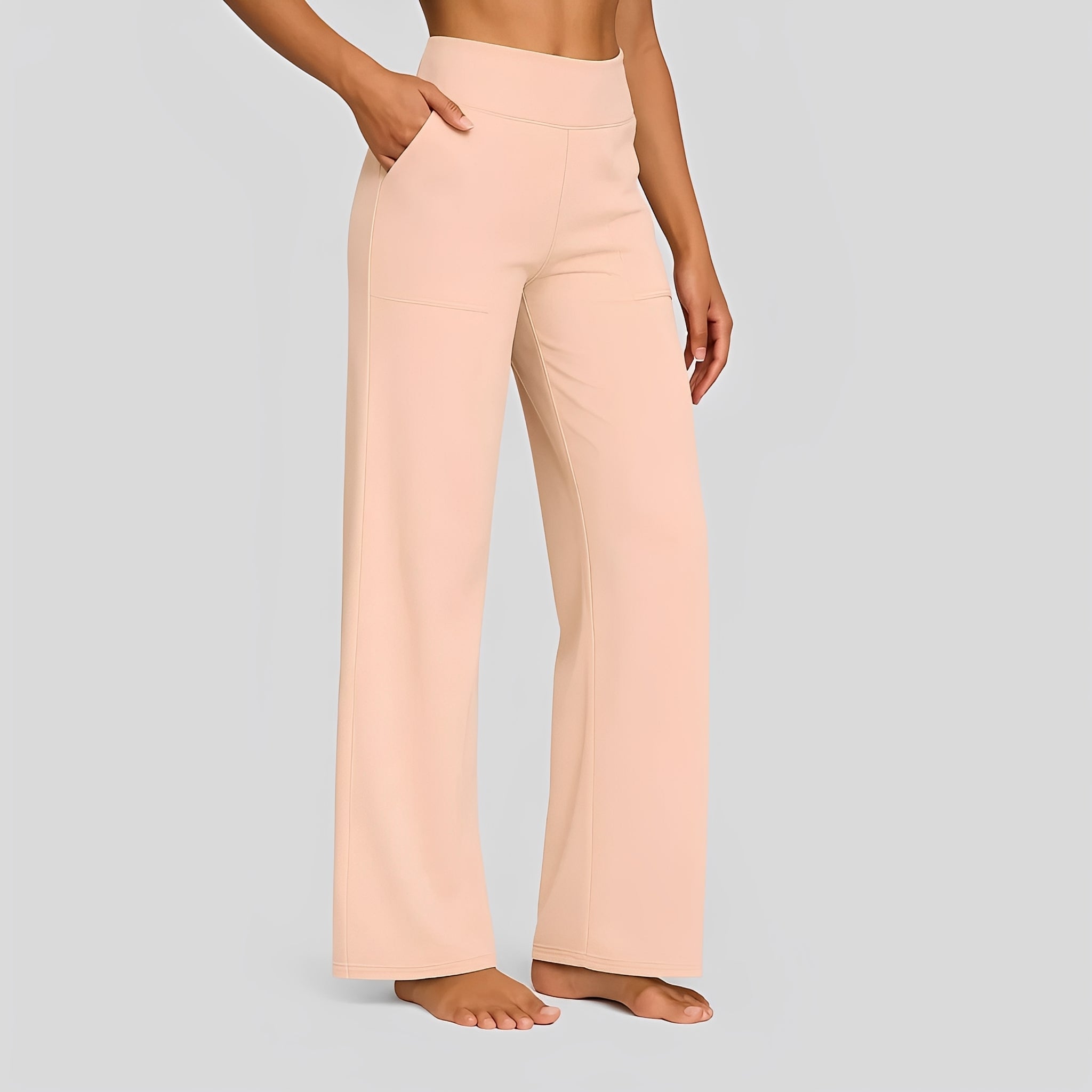 Roxanne - Hoch taillierte Stretchhosen