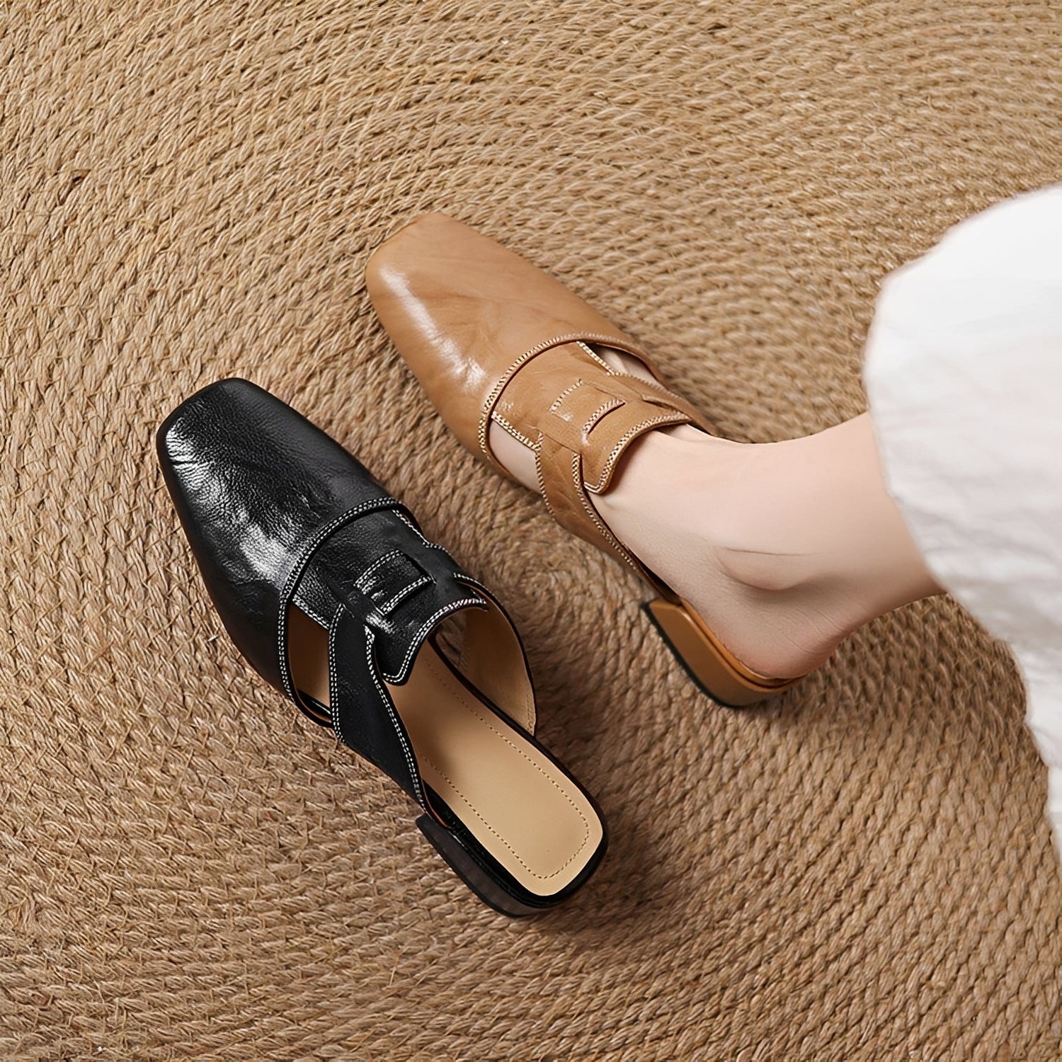 Evie - Stilvolle Mules-Sandalen