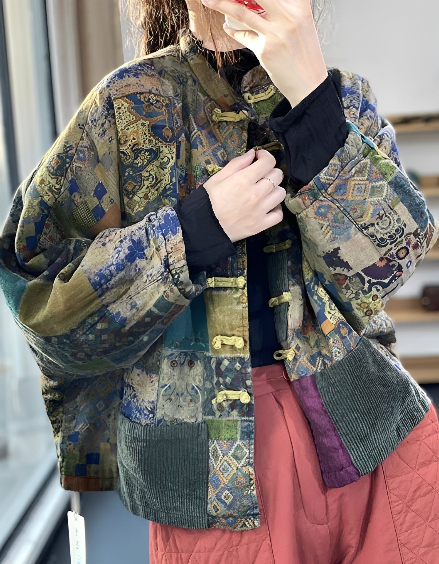 Hazel - Damen-Klassikermantel mit Taschen