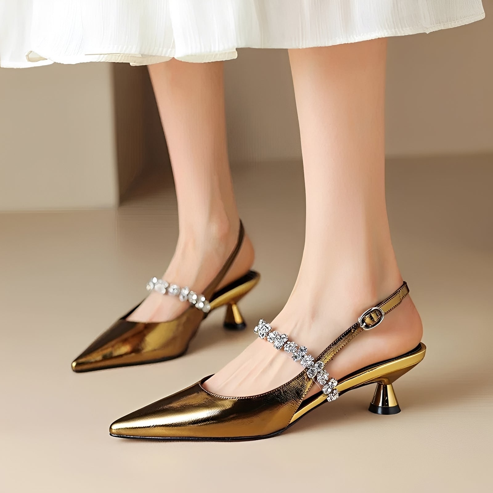 Rhian - Elegante Pumps mit spitzer Zehenpartie