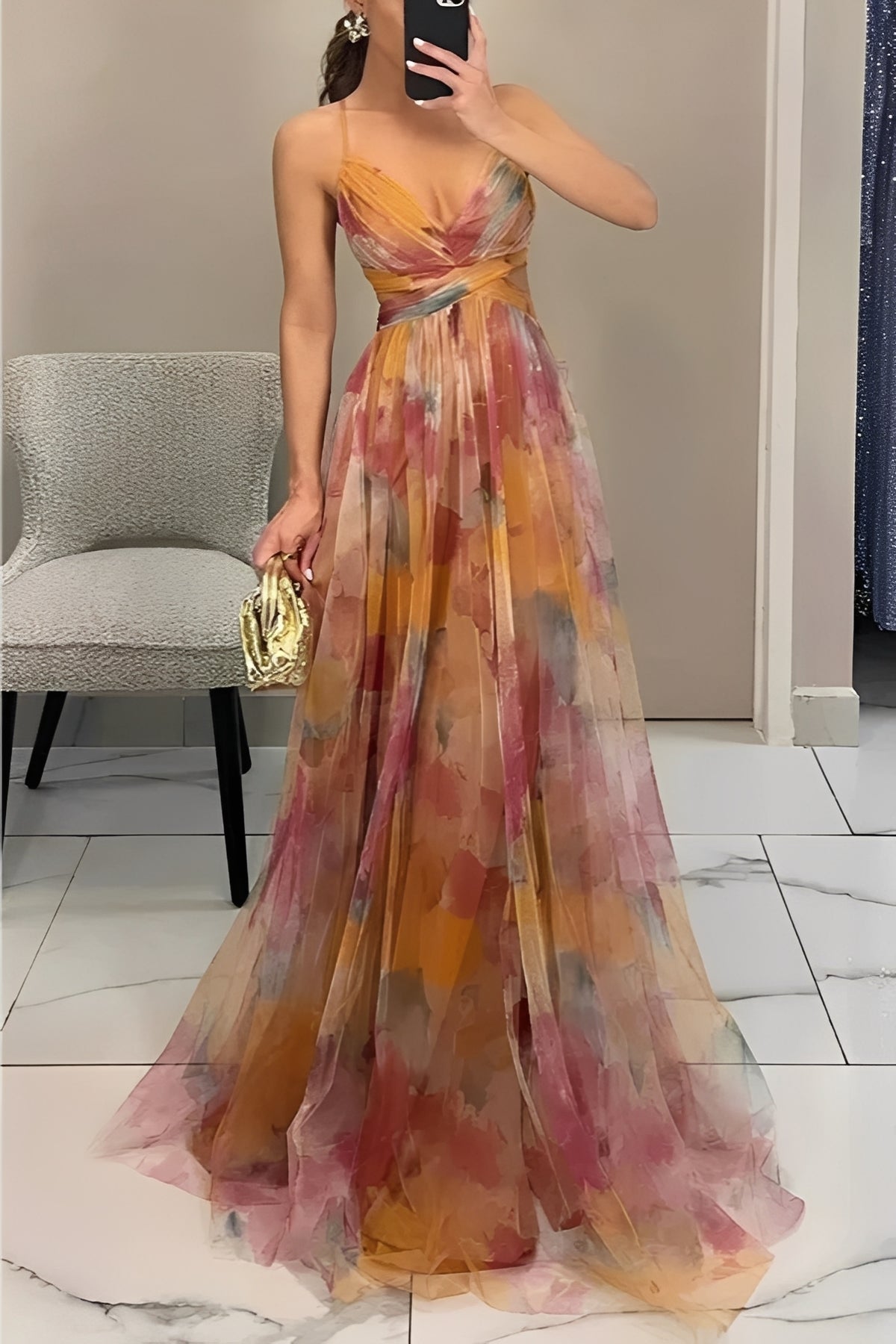 Davina - Chic A-Linien-Maxikleid