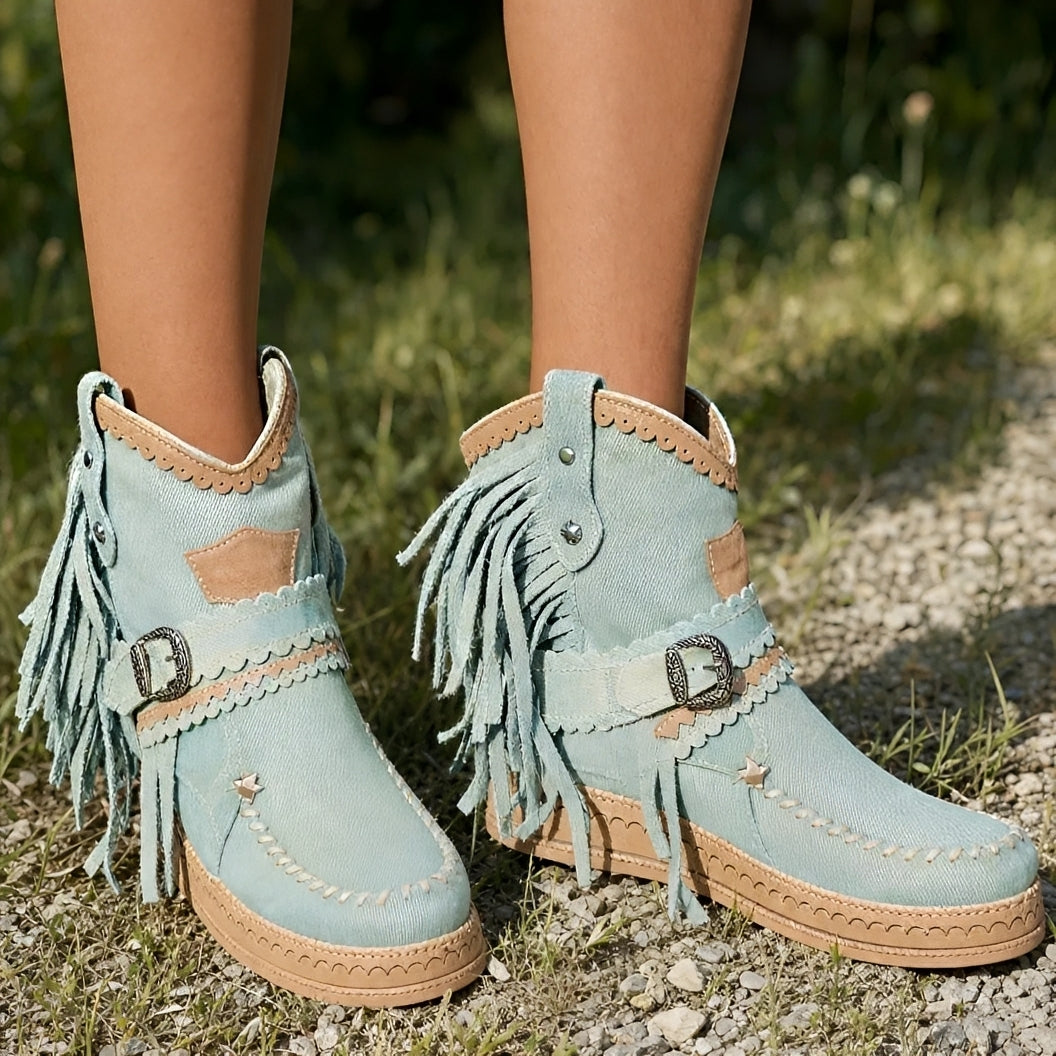 Brianna - Schicke Boho-Stiefeletten