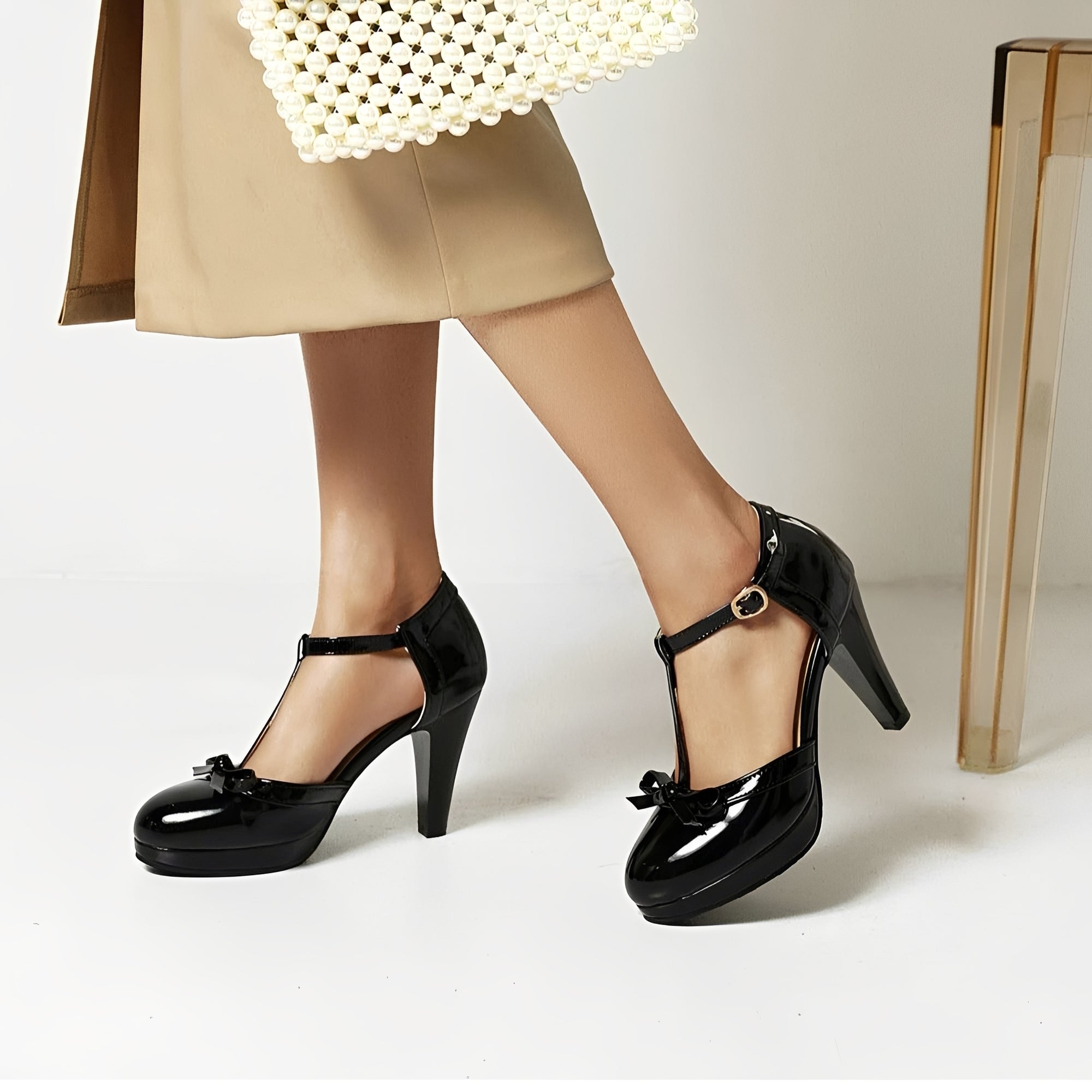 Matteo - Elegante Schuhe mit Schleifen-Details